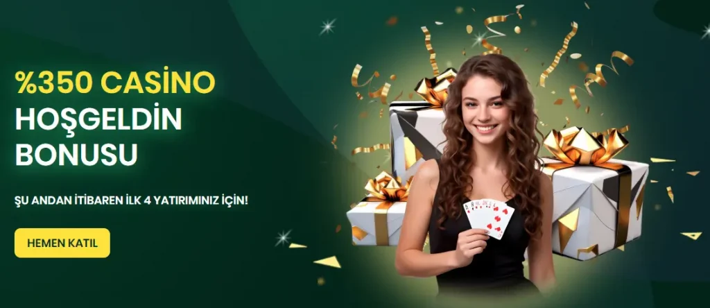 %350 Casino Hoşgeldin Bonusu