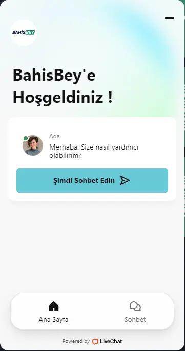 Bahisbey'de Canlı Destek Hizmetleri Nasıl Kullanılır?